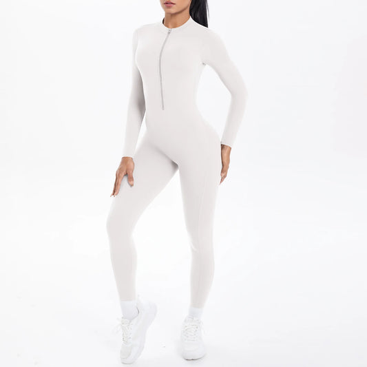 طقم رياضي نسائي قطعة واحدة (One Piece) مثالي لليوجا، الجيم، والتمارين المختلفة