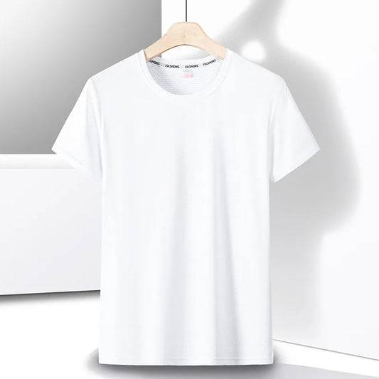 تيشيرت رياضي نسائي Queshark Ice Silk مثالي لليوغا، الجيم، الجري، ركوب الدراجة، التخييم، والمشي راحة وبرودة طوال التمرين