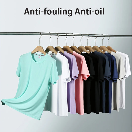 تيشيرت رياضي نسائي Queshark Ice Silk مثالي لليوغا، الجيم، الجري، ركوب الدراجة، التخييم، والمشي  راحة وبرودة طوال التمرين