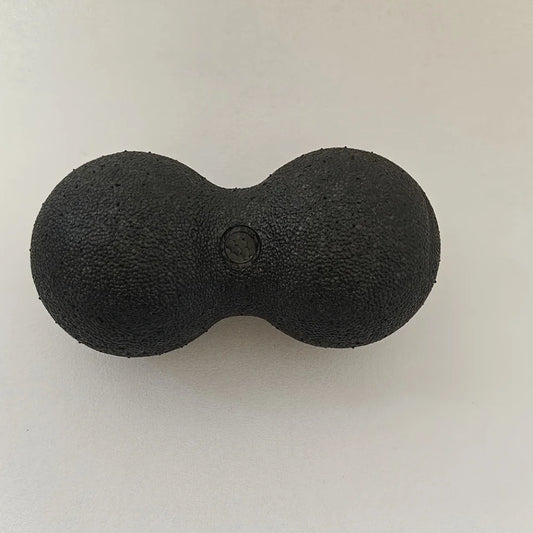 كرة مساج مزدوجة لتخفيف توتر العضلات، القدم، الرقبة، واليوغا